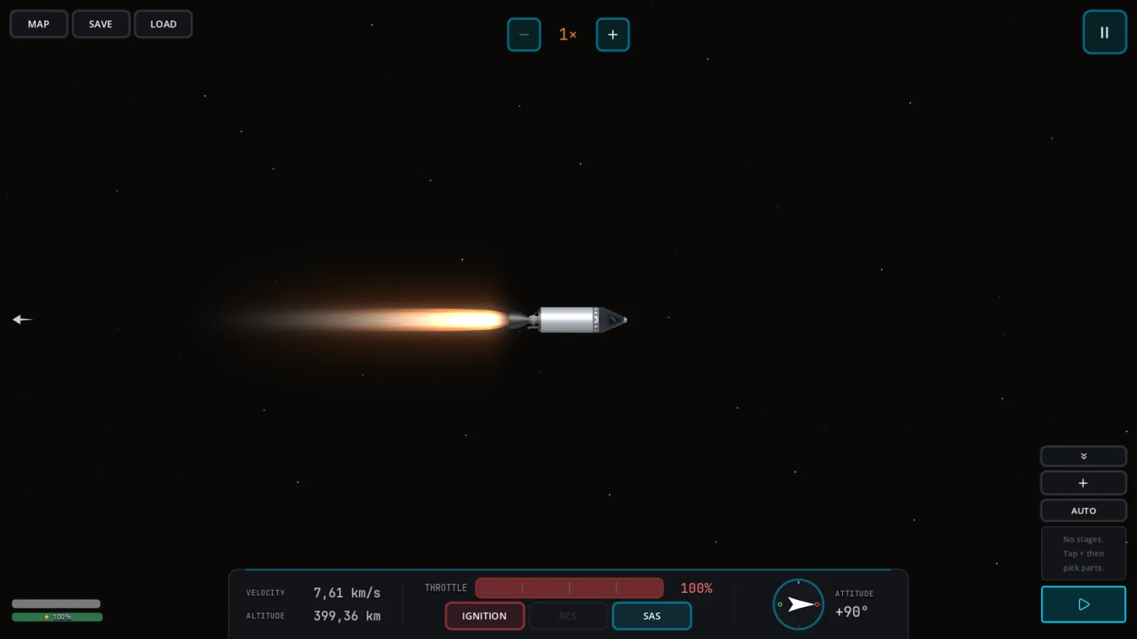 Orbital flight telemetry